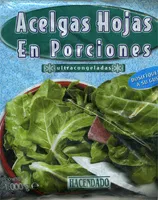 Jumlah gula yang masuk Acelgas hojas en porciones