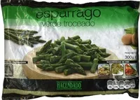 Frozen chopped green asparagus