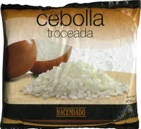 入っている砂糖の量 Cebolla troceada