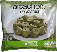 Sokerin määrä sisällä Corazones de alcachofa congelados "Hacendado"