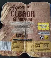 Amount of sugar in Granizado de cebada