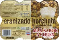 Granizados de horchata de chufa