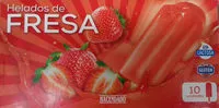 Suhkru kogus sees Helados de Fresa