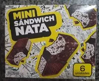 Cantidad de azúcar en Mini sándwich de nata