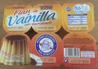İçindeki şeker miktarı Flan sabor vainilla caramelo