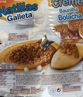 Natillas con galleta