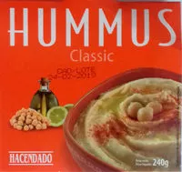 含糖量 Hummus de garbanzos receta clásica