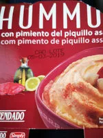 Jumlah gula yang masuk Hummus con pimiento del piquillo asado