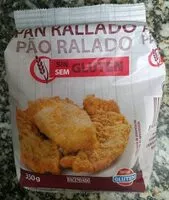 Suhkru kogus sees Pan rallado sin gluten