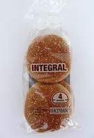 Sokerin määrä sisällä Pan de hamburguesa integral