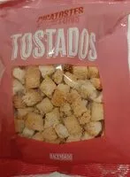 Amount of sugar in Picatostes tostados