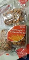 Cantidad de azúcar en Napolitanas crema cacao