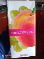 入っている砂糖の量 Melocotón y uva
