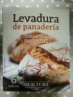 Cantidad de azúcar en Levadura de panaderia