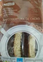 Zuckermenge drin Bizcochitos con cobertura de cacao