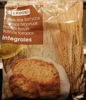 Cantidad de azúcar en Panecillos tostados integrales