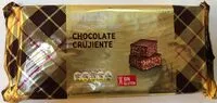 Amount of sugar in Turrón de chocolate crujiente