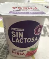 Cantidad de azúcar en Iogur fresa sin lactosa