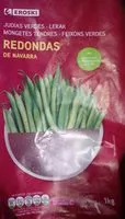Quantité de sucre dans Judías verdes redondas de Navarra
