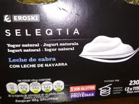 Suhkru kogus sees Yogur natural de leche de cabra