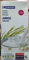 Suhkru kogus sees Leche de arroz con calcio