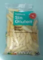 Cantidad de azúcar en Picos sin gluten