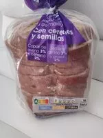 Cantidad de azúcar en Pan de molde con cereales y semillas
