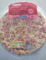 含糖量 Pizza Fresca - Jamón, Bacon y Queso