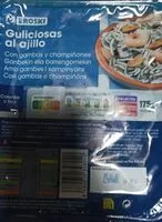 Quantité de sucre dans Guliciosas al ajillo