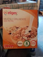 Zuckermenge drin Muesli crujiente con frutas