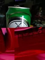 Sokerin määrä sisällä Cerveza Lager