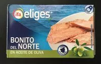 Amount of sugar in Bonito del norte en aceite de oliva