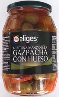 İçindeki şeker miktarı Aceituna manzanilla gazpachos con hueso