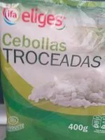 入っている砂糖の量 Cebollas troceadas