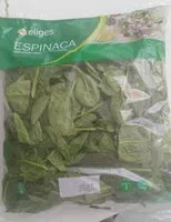 Quantité de sucre dans Espinaca Bolsa