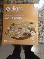 Cantidad de azúcar en Barrita de cereales con avellanas