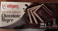 Количество сахара в Galletas con chocolate negro