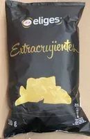 Cantidad de azúcar en Patatas fritas extracrujientes