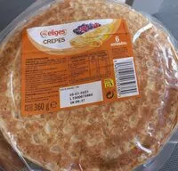 Cantidad de azúcar en Creps