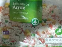 चीनी की मात्रा Arroz tres delicias