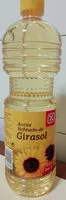 入っている砂糖の量 Aceite refinado de girasol