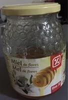 Sokerin määrä sisällä Miel de flores