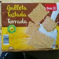 चीनी की मात्रा Galletas tostadas
