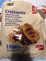 Количество сахара в Croissants Rellenos de crema de cacao y avellanas
