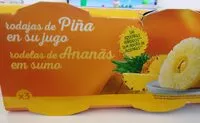 चीनी की मात्रा Piña en su jugo