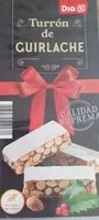 Jumlah gula yang masuk Turrón de guirlache