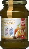 चीनी की मात्रा Mermelada de melocotón extra dia