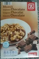 Zuckermenge drin Muesli Crocante com Chocolate negro
