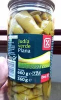 Jumlah gula yang masuk Judía verde plana