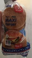 Amount of sugar in Pan MAXI Burger